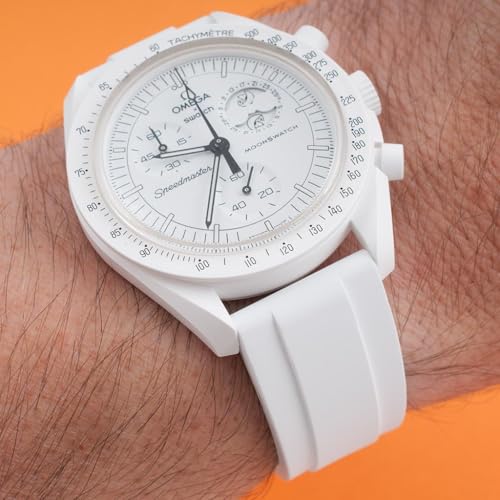 Image of StrapHabit Quick Release Rubber Watch Strap Band FKM 20mm 22mm 24mm
