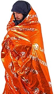 Lifesystems Emergency Silver Foil Thermal Bag For Hiking, Mountaineering And Outdoor Survival