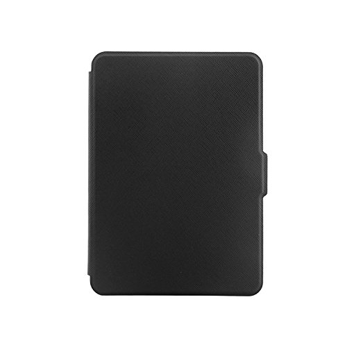Capa para Kindle Básico da 7a geração (2014-2016) - Rígida - Fecho Magnético - Hibernação - Preta