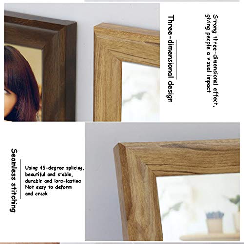 4x6 Fotolijsten Set - (2 Stuks) Massief Houten Fotolijst Fotomuur Tafelblad Display Wall Rustieke Boerderij Fotolijsten (Color : Navy blue, Size : 6×4) - Image 5