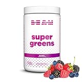 BEAM be Amazing Super Greens Powder with Prebiotics, Digestive Enzymes & Antioxidants | Energy Suppl