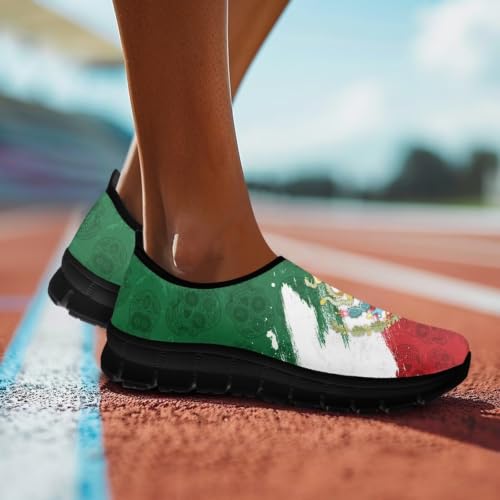 Image of Womens Slip On Walking Shoes Non Slip Loafer Breathable Holiday Travel Shoe Lightweight Casual Low Top Sneakers SizeUS 5.5-11.5