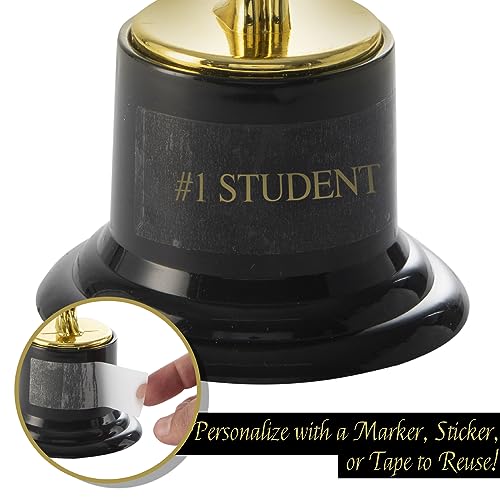 PREXTEX Gold Star Trophy Award - Awards and Trophies for Party Celebrations, Award Ceremonies, and Appreciation Gifts - Ideal for Competitions, Rewards, and Party Favors for Kids & Adults