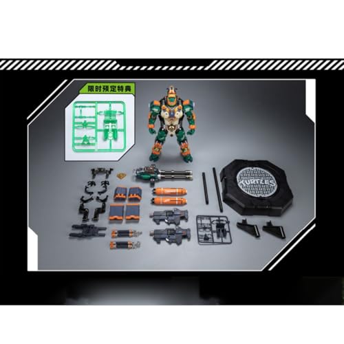 HiPlay HEATBOYS Mecha Alloy Armor 4-Turtle Set Action Figure - Image 4