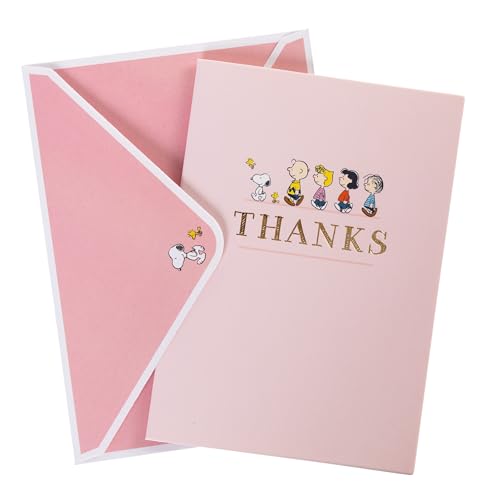 Image of Graphique Peanuts Gang Boxed Notes | Blank Note Cards with Envelopes | 16 Count Small Greeting Card Set | 3.25 x 4.75 Inches | High Quality Thick Paper Stationery with Unique Peanuts Design