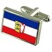 Produktbild Select Gifts Schleswig-Holstein Staat Landesflagge Manschettenknöpfe mit Tasche Geschenke auswählen