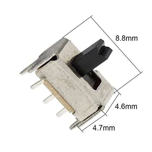 Interrupteur a glissiere vertical SS12D07 pour remplacer un composant fatigue sur PCB - 6