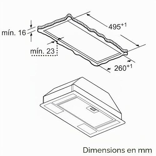 GROUPE FILTRANT 3BF263NX 53 CM 300 M3H INOX BALAY – vue 3