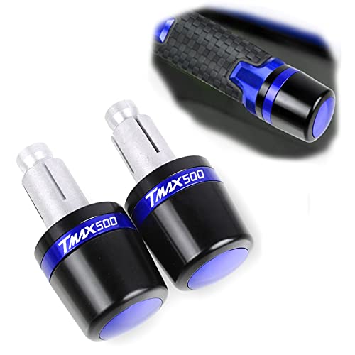 Embout de guidon pour TMAX 500 : poignées de moto couleur turquoise style sportif
