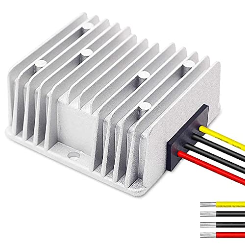 Image of DC 12V Step Up to 24V Boost Converter 5A 120W DC Voltage Regulator Power Converter Adapter Waterproof Module Transformer for Golf Cart Club Car LED Light