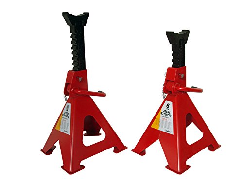 SOGI X4-11 Coppia di cavalletti sotto auto regolabili da 6 Ton