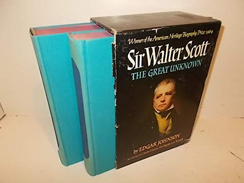 Sir Walter Scott: the Great Unknown (2 Vol Boxe... B000RKZUBM Book Cover
