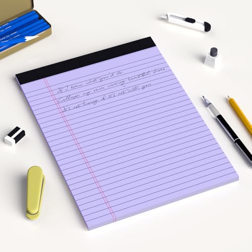 AILZFEI Bloco de notas rosa roxo 21 x 27 cm de largura, bloco de notas 30 folhas/bloco, papel colori