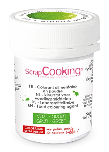 ScrapCooking Colorant Artificiel en Poudre Vert 5 g -...