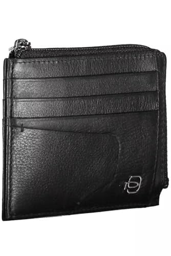Piquadro Men's Akron Coin and Credit Card Holder, Black3