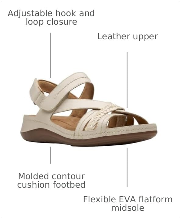 Image of Clarks - Womens Cecily Strap Sandals