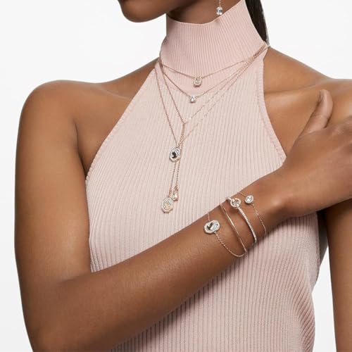 Image of 925 Sterling Silver Round Solitaire Halo Bracelet | Elegant 18k Gold Plated Jewelry for Women, Mother's Day