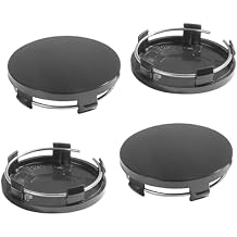 4 Pcs Car Hub Centre Caps for Hyundai N Performance Tucson KONA Sonata i30 i20 Elantra LAFESTA, Wheel Center Covers Wheels Rim Cover DustProof Decoration Waterproof Wear-Resistant Center Cap