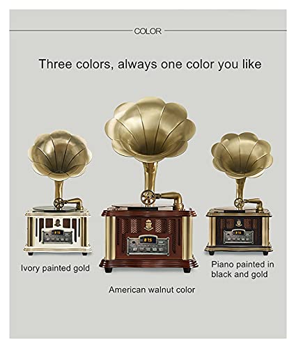 ZSYXM phonographe Gramophone rétro Bluetooth 4.2 Double Piste USB Joueur FÉMININ Télécommande Radio Deux LA CHAÎNE Hi-FI… - Les Beatles, Paul McCartney, John Lennon, RIngo Starr, George Harrison ZSYXM phonographe Gramophone rétro Bluetooth 4.2 Double Piste USB Joueur FÉMININ Télécommande Radio Deux LA CHAÎNE Hi-FI… – Image 5