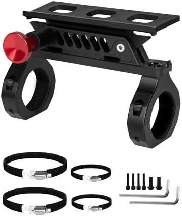 Quiick Release UTV Fire Extinguisher Mount Kits, Adjustable Roll Bar Fire Extinguisher Holder Bracket Easy Install on 1.75"-2" Roll Cage, Compatible with Polaris RZR/Can Am X3/Jeep Wrangler