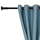 92 cm-430 cm Extra Lange Gardinenstange, Kein Bohrer erforderlich Ausziehbare Gardinenstange aus Edelstahl Extra lange Spannvorhangstange für große Fenster, Duschraum, Schränke