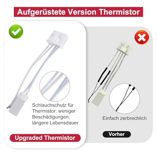 3er-Pack Upgrade Ceramic Hotend Kit (0,2/0,4/0,6) für Kobra S1 Combo, Heizblock Heizstab Thermistor mit Gehärteter Stahldüse Silikonhülse und Reinigungsstahlnadeln für Anycubic Kobra S1/ACE Pro
