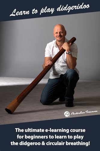Australian Treasures DIDGERIDOO BOIS Hand-Painted Didgeridoo thumb #8