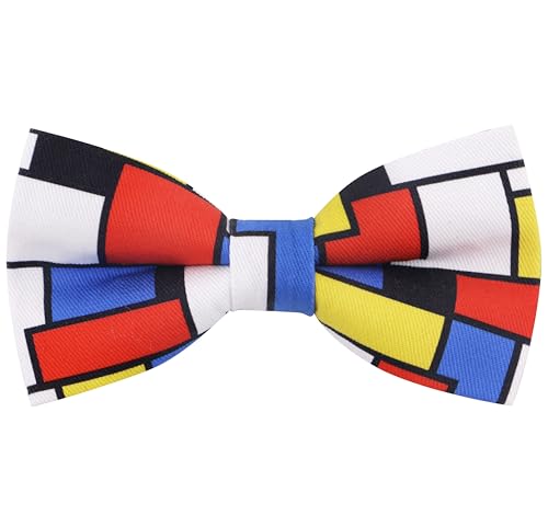 Image of OCIA Cute Pattern Pre-tied Bow Tie Adjustable Bowties for Adult & Children