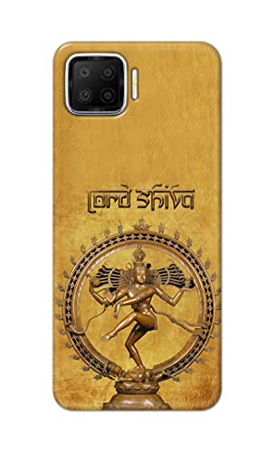 Image of PRINTFIDAA Lord Shiva As Nataraj Printed Designer Hard Case for Oppo F17 Back Cover -(e) RPM1004
