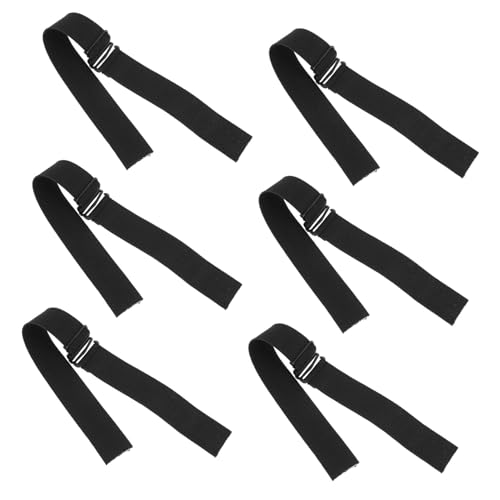 AUTSUPPL 6pcs Elastic Bands for Wigs Adjustable Wig Elastic Bands Stocking Caps for Cap Accessories for Hair Making