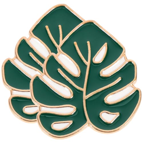 Healifty Lot de 2 Porte-Aiguilles Magnétiques Ronds en Métal Forme Feuille Mini Organiseur D’Épingles Portable pour Broderie Couture DIY et Quilting Outil Couture Magnétique Pratique et