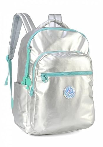 MOCHILA LAPTOP PRATA - BARBIE - LUXCEL