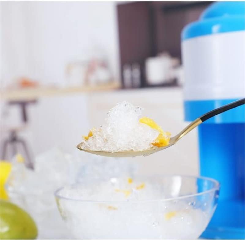 Miniatura 6 de Trituradora de hielo de manivela, máquina de afeitar de hielo manual y cono de nieve, mini trituradora de hielo portátil y máquina de hielo afeitado