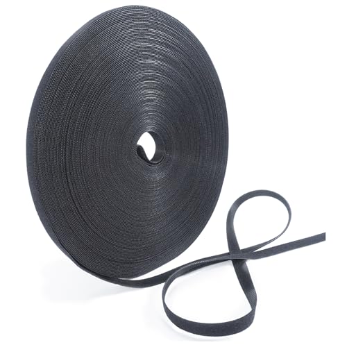 Image of 1 /2 Inch x 130 Feet Hook and Loop Roll | Hook & Loop Strips for Home and Office | Hook and Loop Cable Ties for Cable Management