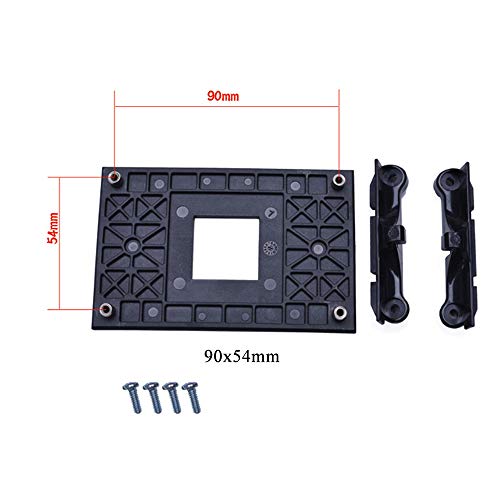 Idealforce Amd Cpu Fan Bracket For Am4 (B350 X370 A320 X470) Socket Retention Mounting Bracket,For Hook-Type Air-Cooled Or Partially Water-Cooled Radiators (B120/B240) #TOP4