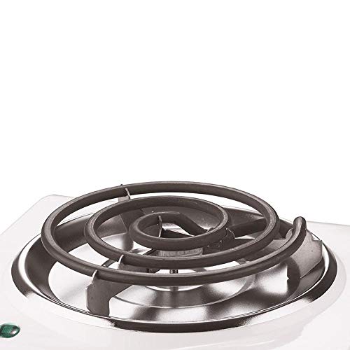 Brentwood Appliances Ts320 1,000-Watt Single Electric Burner, One Size, White #TOP3