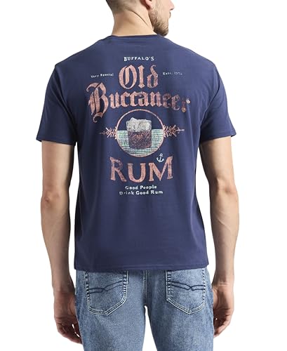 T-shirt graphique cocktail respirant en coton doux manches courtes