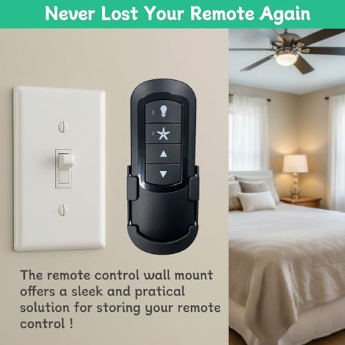 Ceiling Fan Remote Control Wall Mount Holder for Casablanca & Hunter 99198 by Prichor - Used condition - Image 3