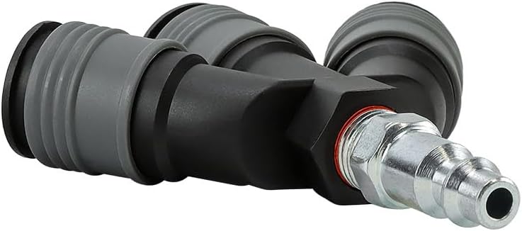 Freeman PPF3WAMU 3-Way Composite 1/4" Air Manifold with Universal Quick Connect Couplers