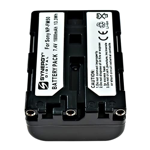 Synergy Digital Camcorder Battery, Compatible With Energizer Er-C545 Camcorder Battery (Li-Ion, 7.4V, 1500 Mah) #TOP2