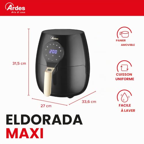 Friteuse À Air Ardes AR1K33 – 5 L, 1450 W, 7 Programmes - vue 7