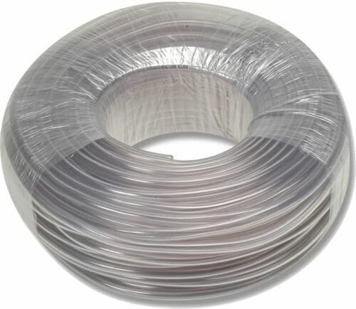 Tubo irrigazione trasparente antigelo per giardinaggio agricoltura pvc gomma per innaffiare Diametro int. mm 22 VENDITA AL METRO (16)