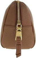 Amazon.com: Prada Vitello Daino Cannella Brown Leather Cosmetic