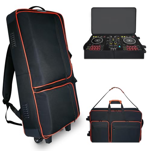DJ Controller Case with Wheels for DDJ FLX10 / 1000 / XDJ-RR / RX / FLX4 / GRV6 / REV1 / REV...