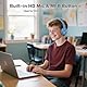 SIMOLIO Over-Ear-Kinder-Kopfhörer mit Mikrofon und Lautstärkeregelung, kabelgebunden, faltbar, kabelgebunden, Stereo, 3,5 mm, Headset für Smartphones, Chromebook, Laptop, Computer, PC, Tablets, Reisen