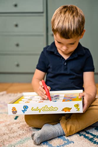 Nathan Baby Electro Dinosaures-Jeu éducatif électronique autocorrectif pour les enfants dès 2 ans, 31623