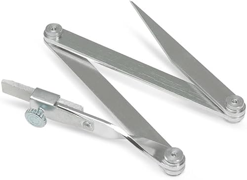 Jackson Safety Marcador Radius - Tamaño estándar 14782 herramienta de medición de calibre redondo de hasta 24 pulgadas hecho de aluminio ligero Jackson Safety Marcador Radius - Tamaño estándar 14782 herramienta de medición de calibre redondo de hasta 24 pulgadas hecho de aluminio ligero