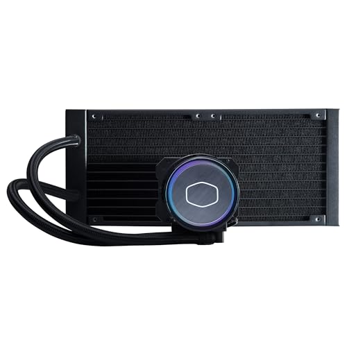 MasterLiquid ML240 Illusion CPU Liquid Cooler, Dissipatore Ad Acqua AIO, Nero - Sistema di raffreddamento - Immagine 4