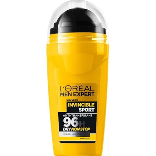Déodorant Homme Bille Invincible Sport 50ML Men Expert - Protection longue durée, sensation fraîche. Parfait pour les hommes actifs. - Le Lot De 3
