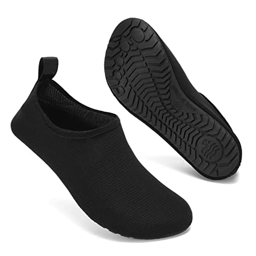 Mabove Escarpines Deportes Acuáticos para Hombre Mujer Zapatos de Agua Calzado de Playa Surf Swim(XBL Negro,34/35 EU)